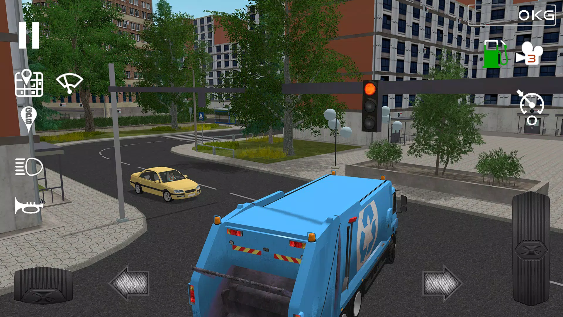 Trash Truck Simulator Captura de pantalla 3