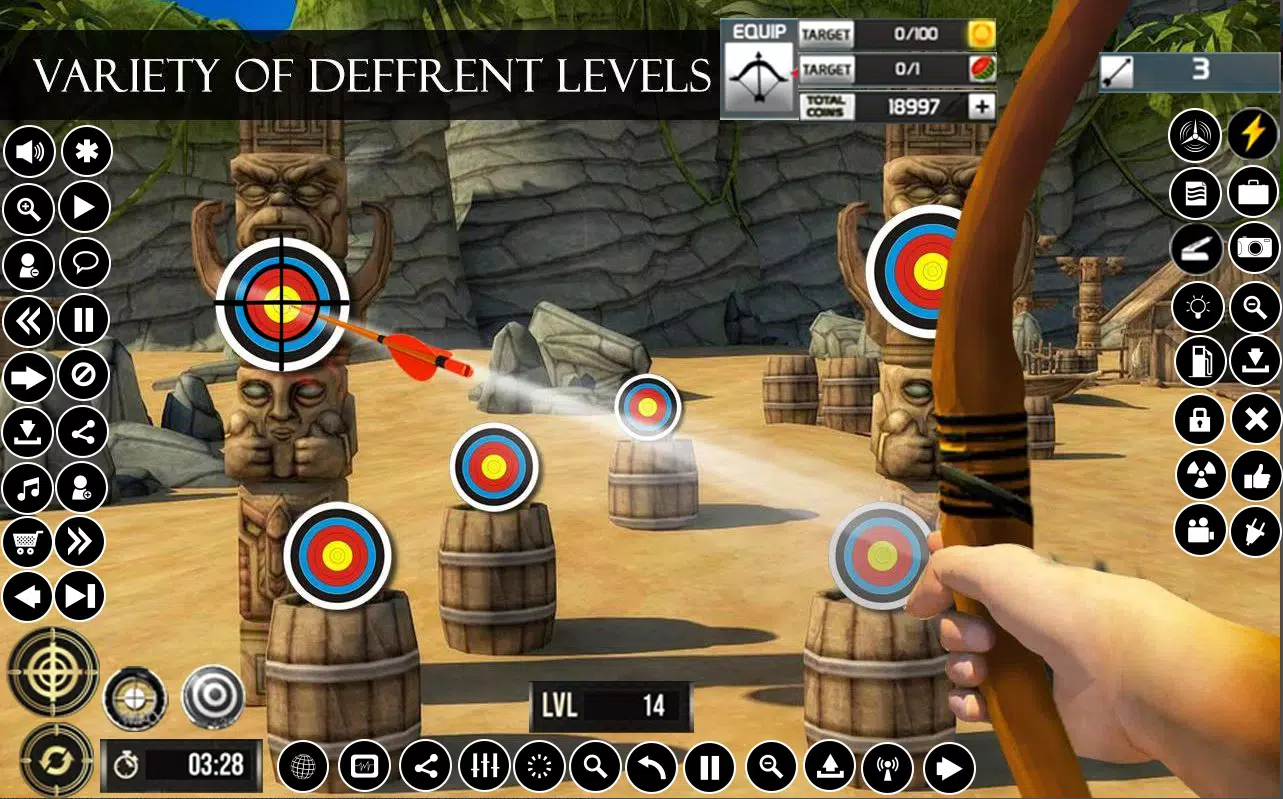 Schermata Watermelon Archery Games 3D 2