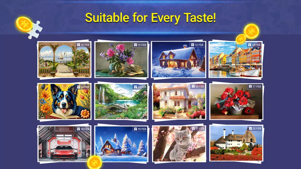 Schermata Jigsaw Puzzles Crown: HD Games 3