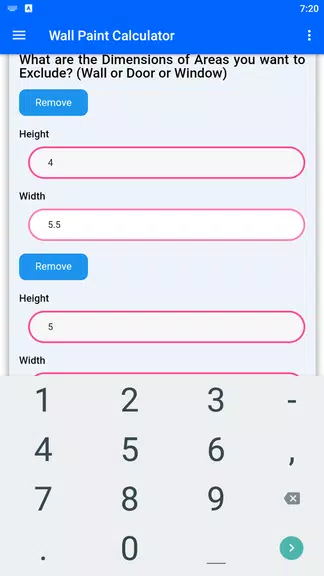 Wall Paint Calculator 스크린샷 3
