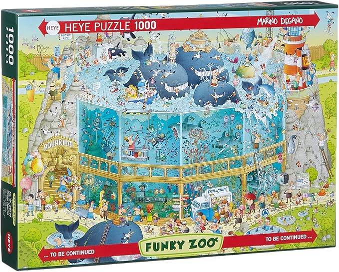 Heye 29777 Ocean Habitat Puzzle (1000-Piece)