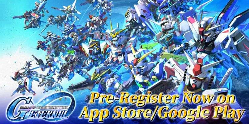 Sd gundam g generatie eeuwig: pre-registratie nu open