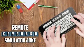 Remote Keyboard Simulator Joke Captura de tela 1