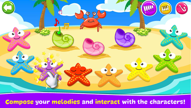 Musical Game for Kids Screenshot 1