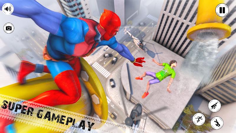 Spider Hero: Rope Hero Games 스크린샷 2