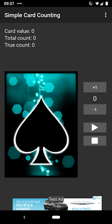 Simple Card Counting Captura de pantalla 0