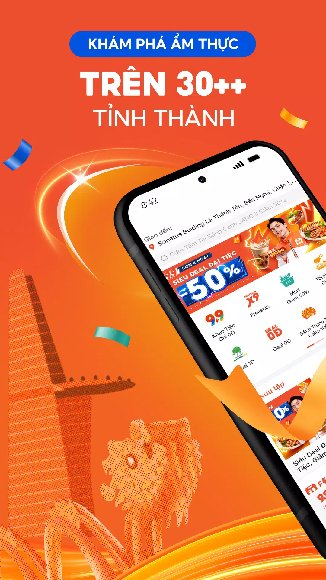 ShopeeFood - Ứng dụng giao món Screenshot 1