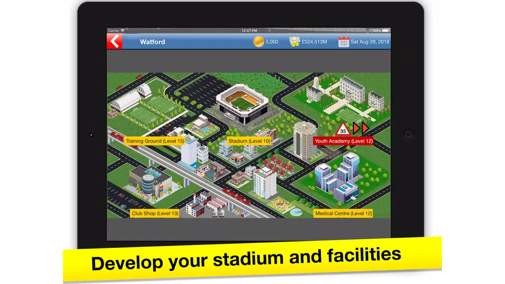 Soccer Tycoon: Football Game Schermafbeelding 1