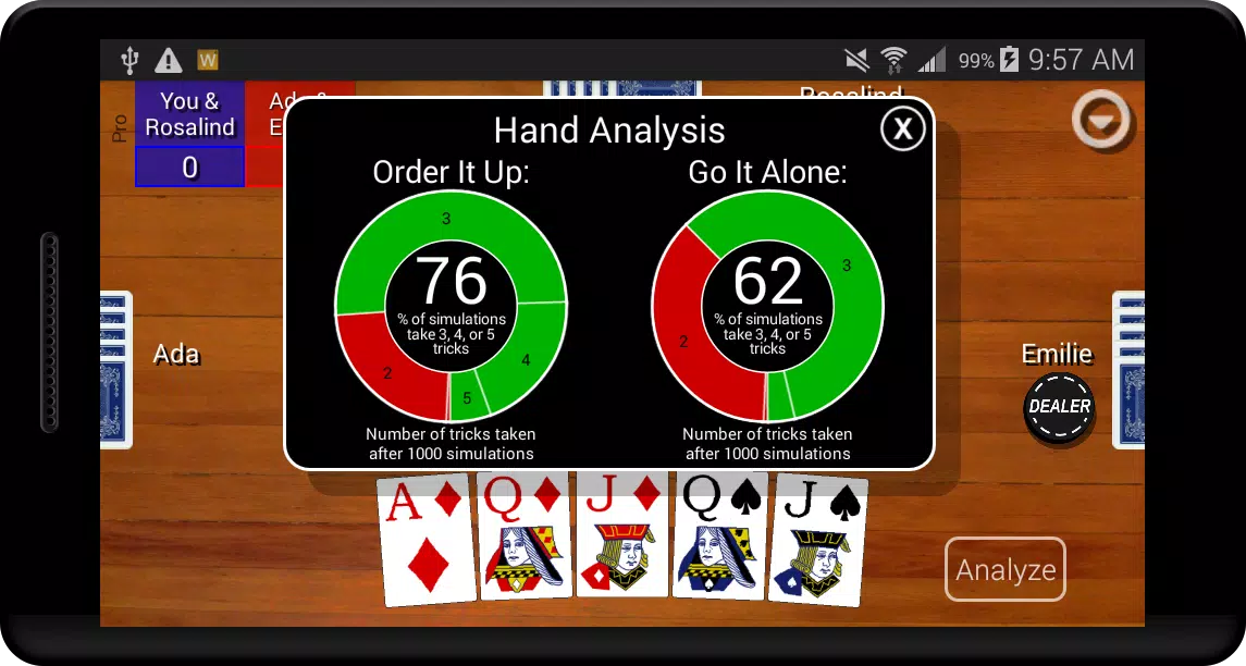 Euchre Card Classic应用截图第3张