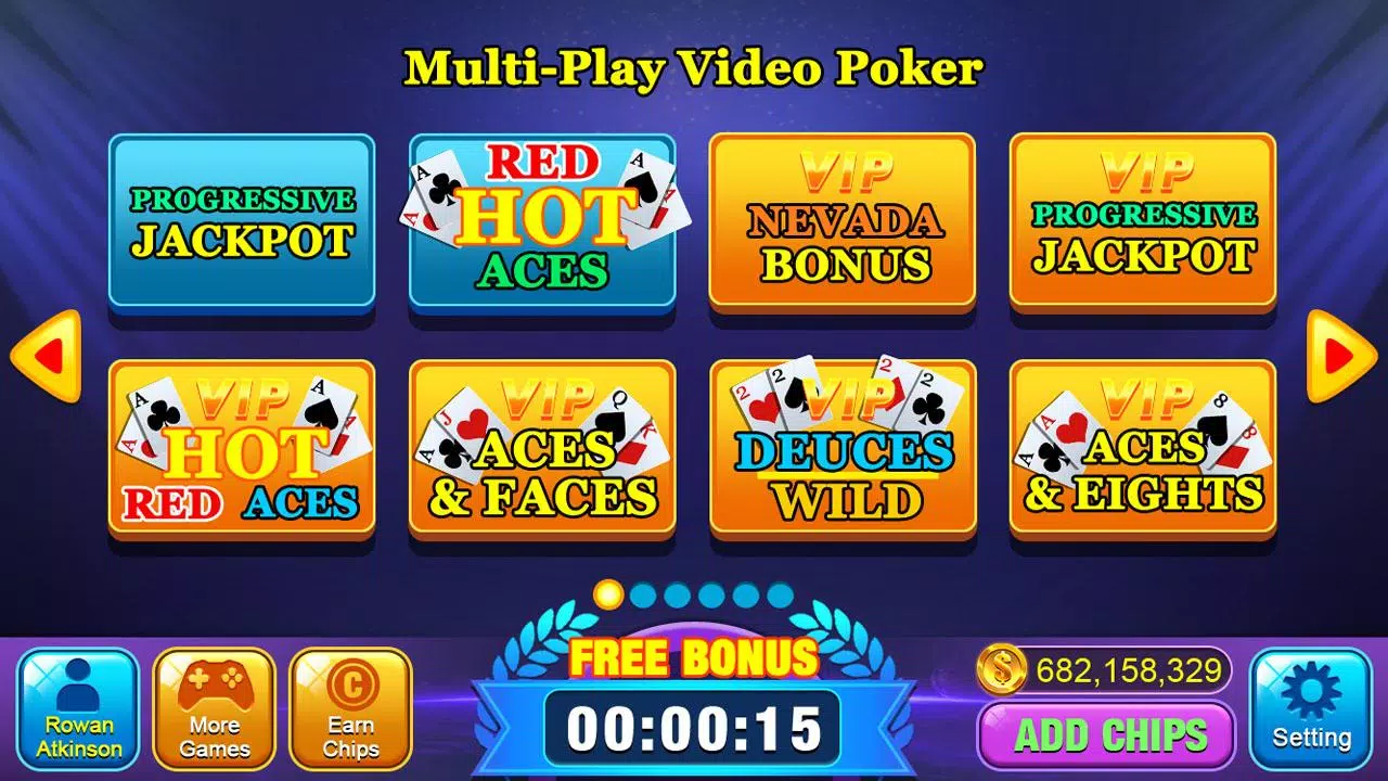 Video Poker Games - Multi Hand Screenshot 2