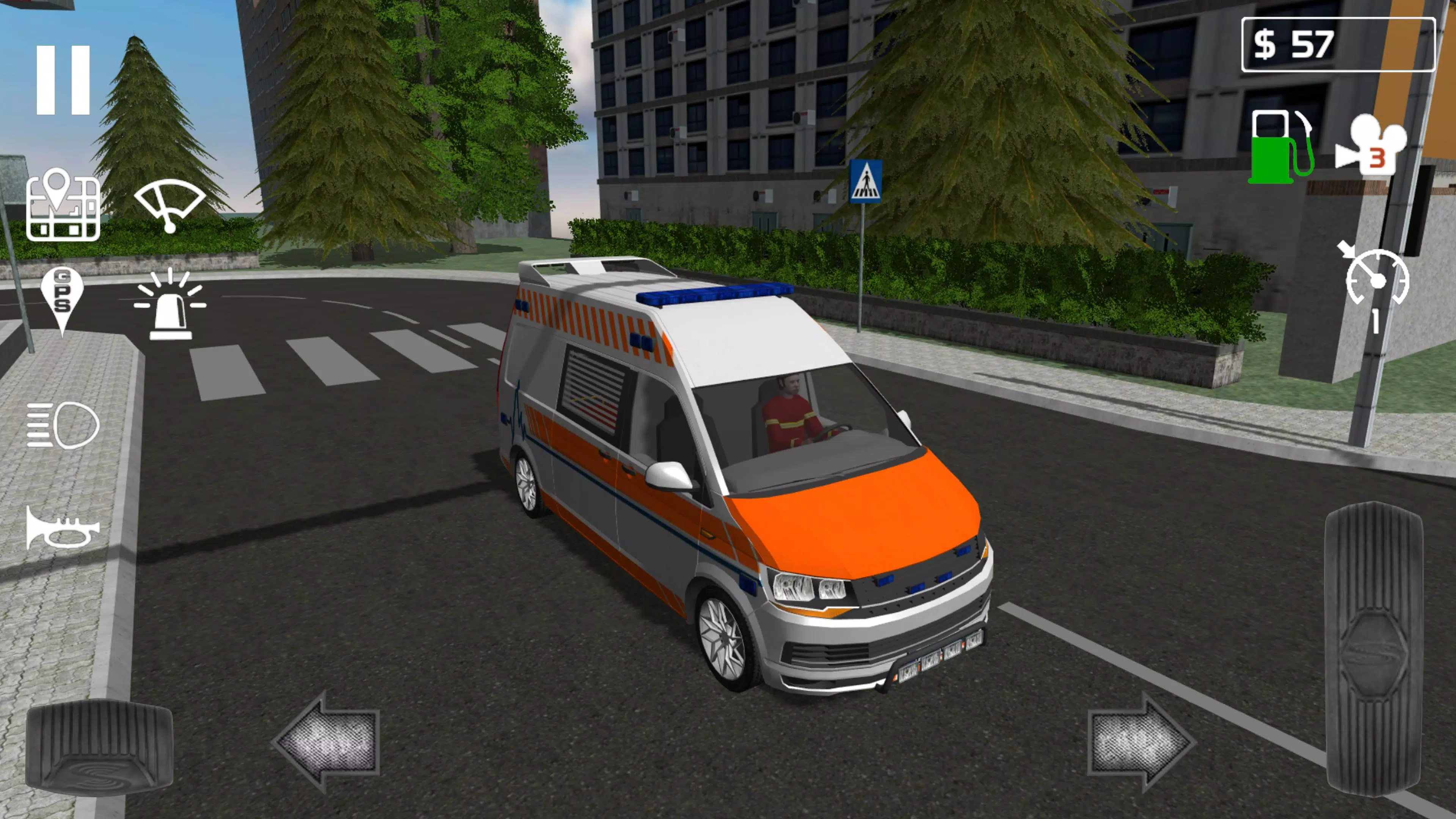Emergency Ambulance Simulator Zrzut ekranu 0