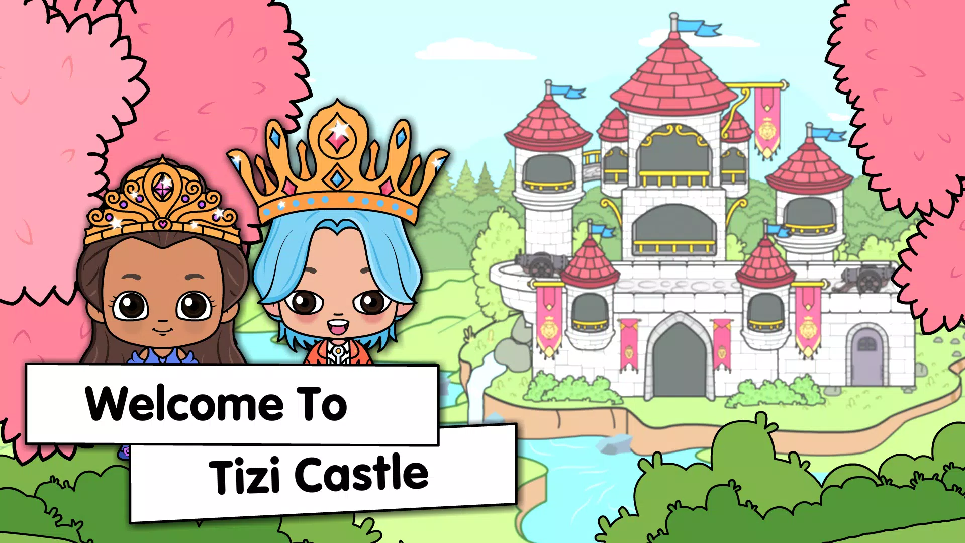 Tizi Town Princess Castle Game Ekran Görüntüsü 0