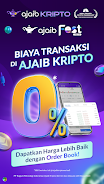 Ajaib Kripto: 0% Trading Fee Captura de tela 2