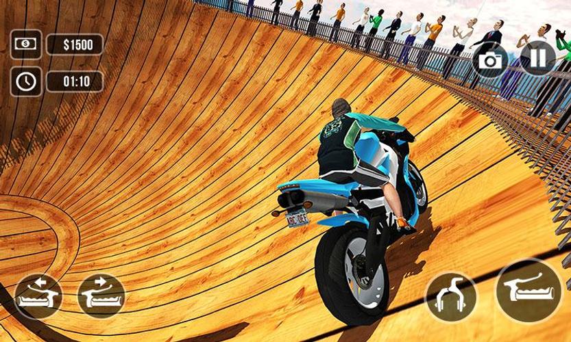 Well of Death Bike Stunts Ride Screenshot 1