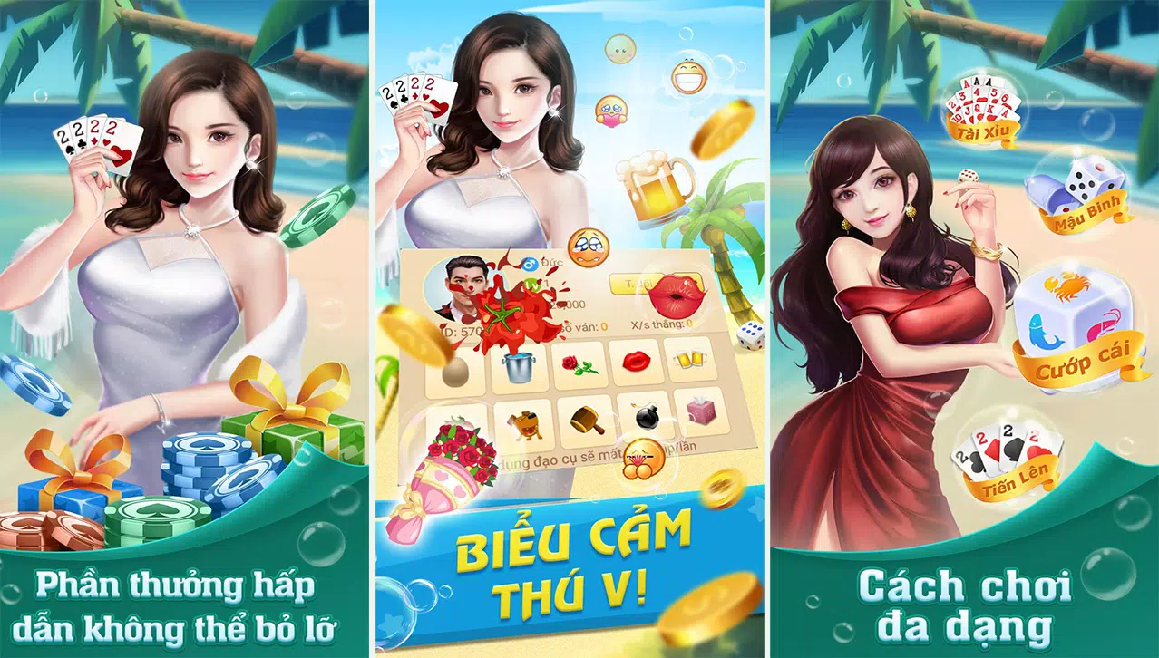 4Play - Tiến Lên Miền Nam Online Schermafbeelding 2