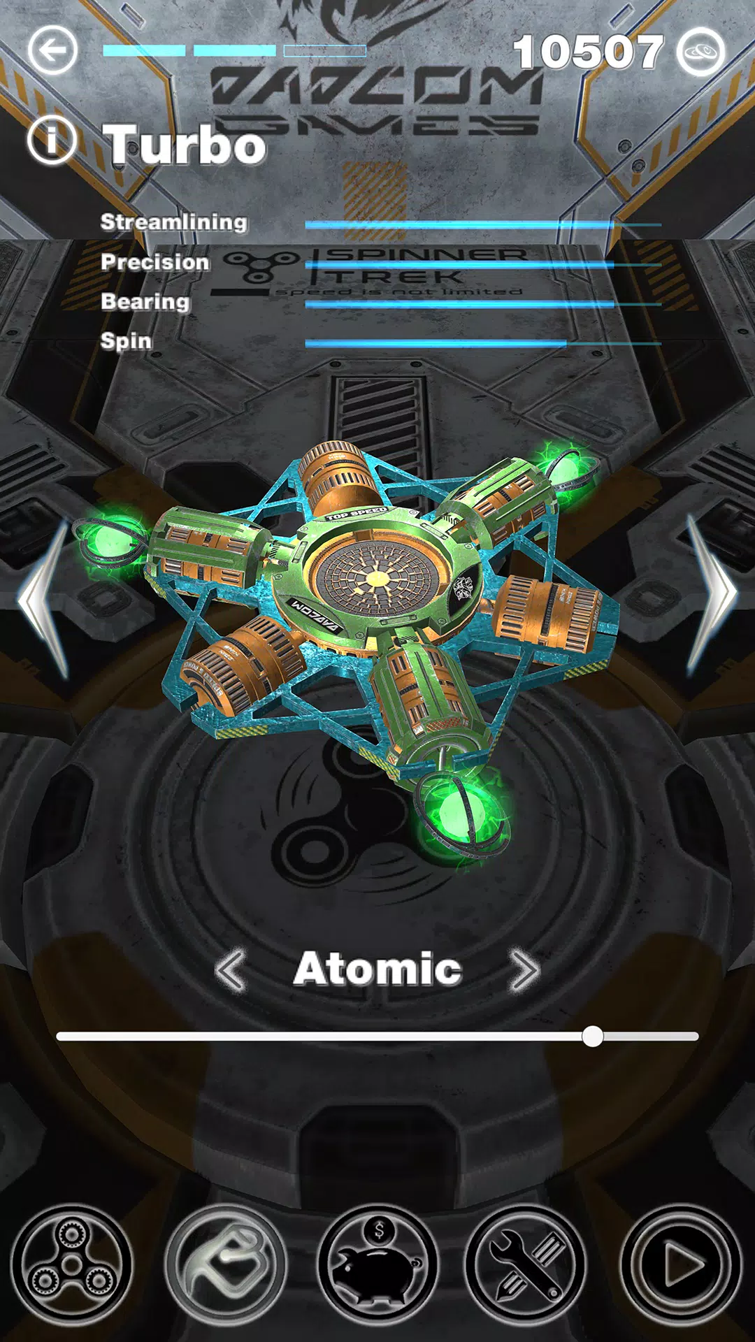 Fidget Spinner using Accelerom应用截图第1张