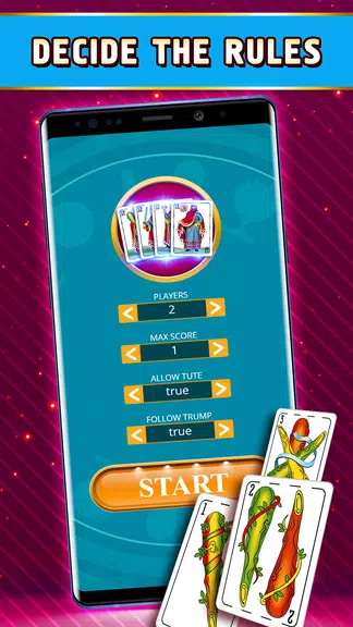 Tute Offline - Card Game Screenshot 2