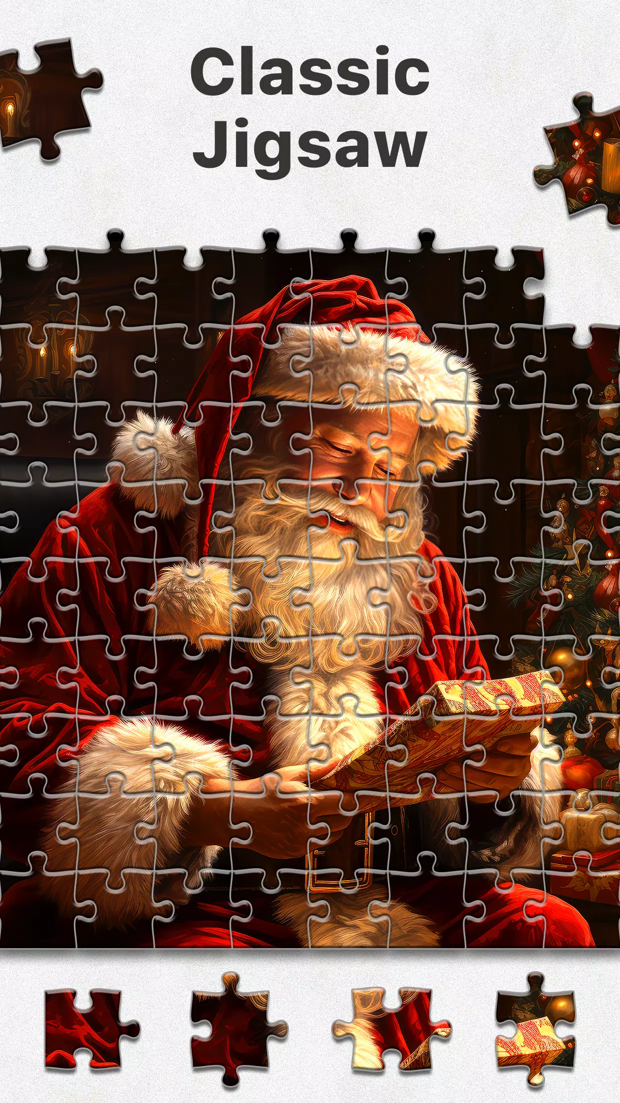 Schermata Christmas Jigsaw - Puzzle Game 0