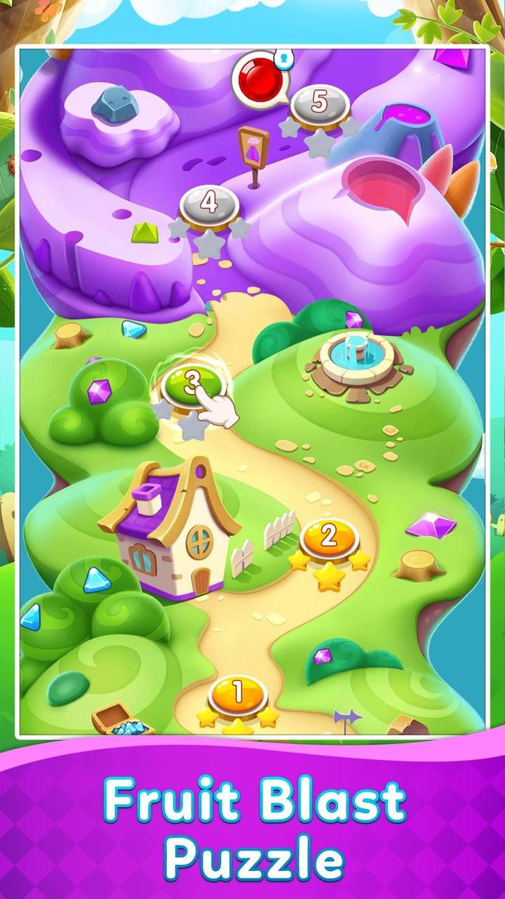 Fruit Blast Puzzle ဖန်သားပြင်ဓာတ်ပုံ 2