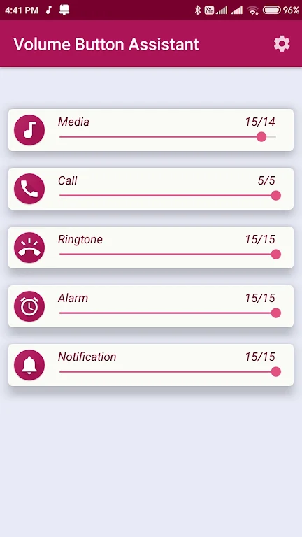 Volume Button Assistant ဖန်သားပြင်ဓာတ်ပုံ 2