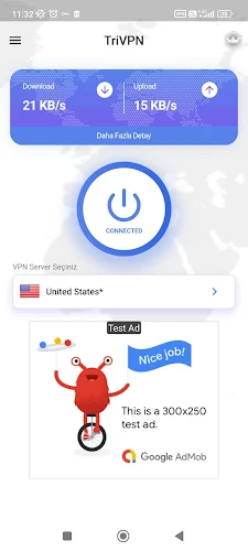 Tri VPN - Fast & Secret Ảnh chụp màn hình 0