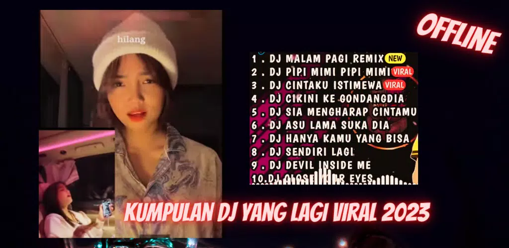 DJ Malam Pagi Remik Offline Capture d'écran 0