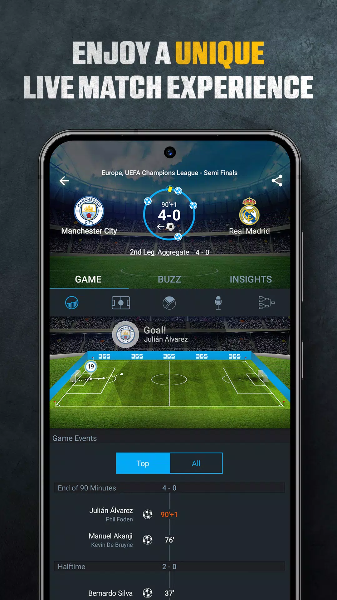 365Scores: Live Scores & News 스크린샷 3
