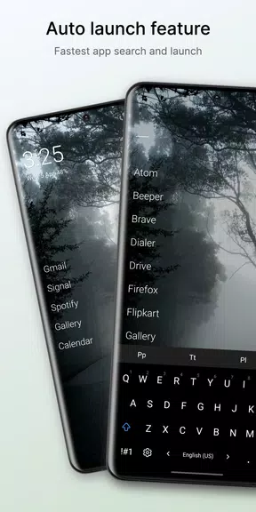 Olauncher. Minimal AF Launcher ဖန်သားပြင်ဓာတ်ပုံ 3