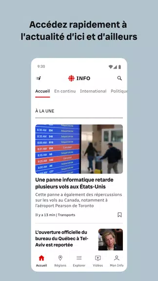 Radio-Canada Info Tangkapan skrin 0