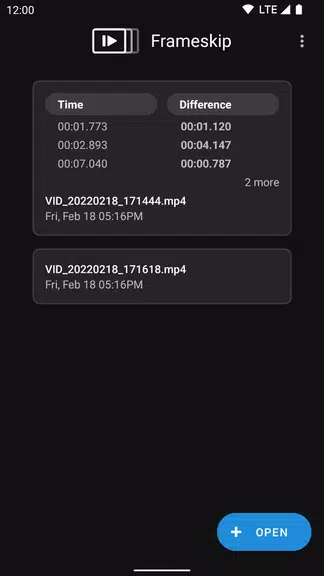 Frameskip - Video Timing Tool Zrzut ekranu 2