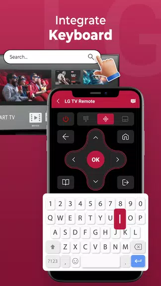 Remote Control for LG TV Schermafbeelding 3
