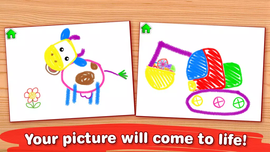 Toddler Drawing Apps for Kids ภาพหน้าจอ 3