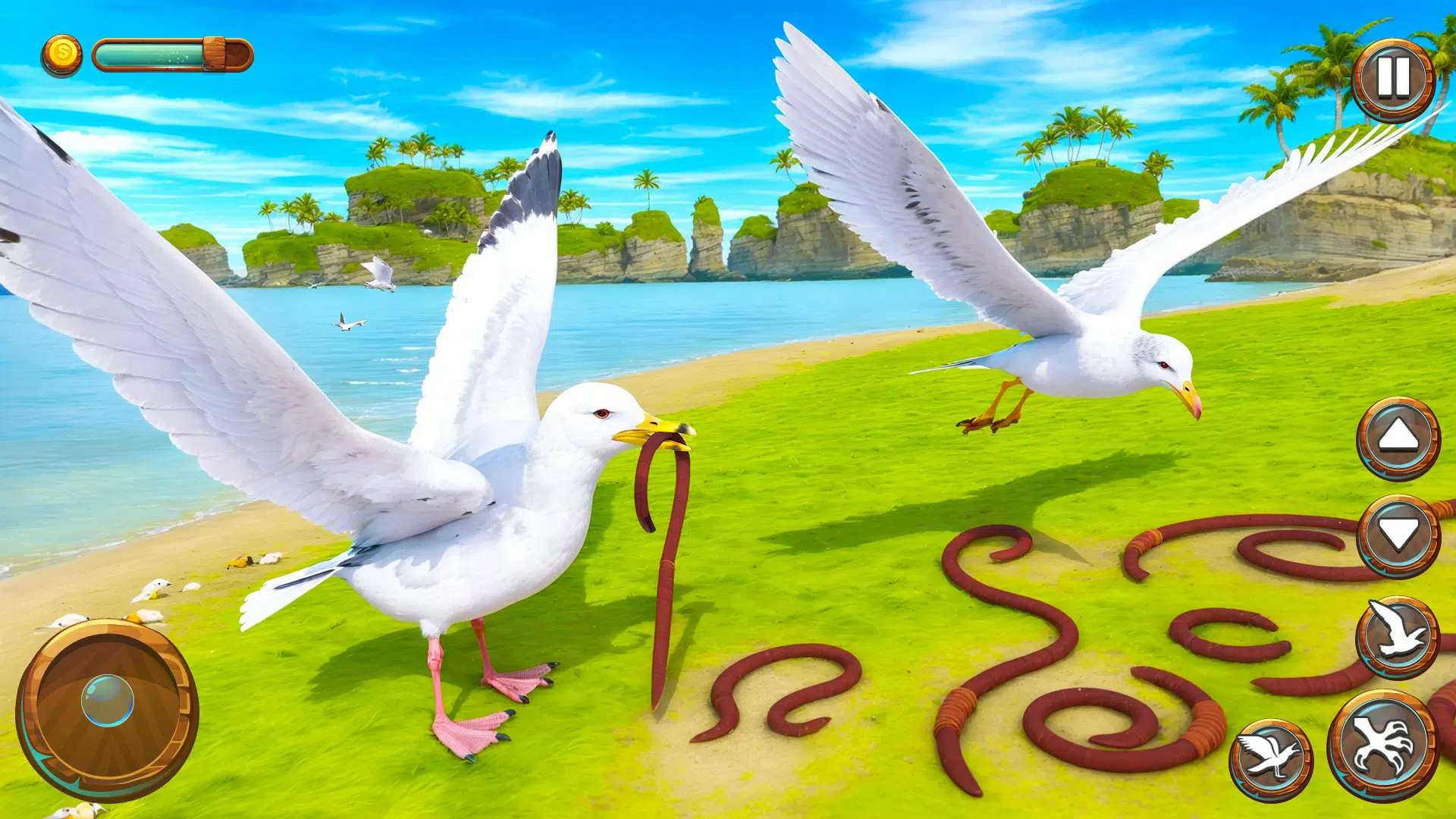 Seagull Bird Life Simulator स्क्रीनशॉट 2
