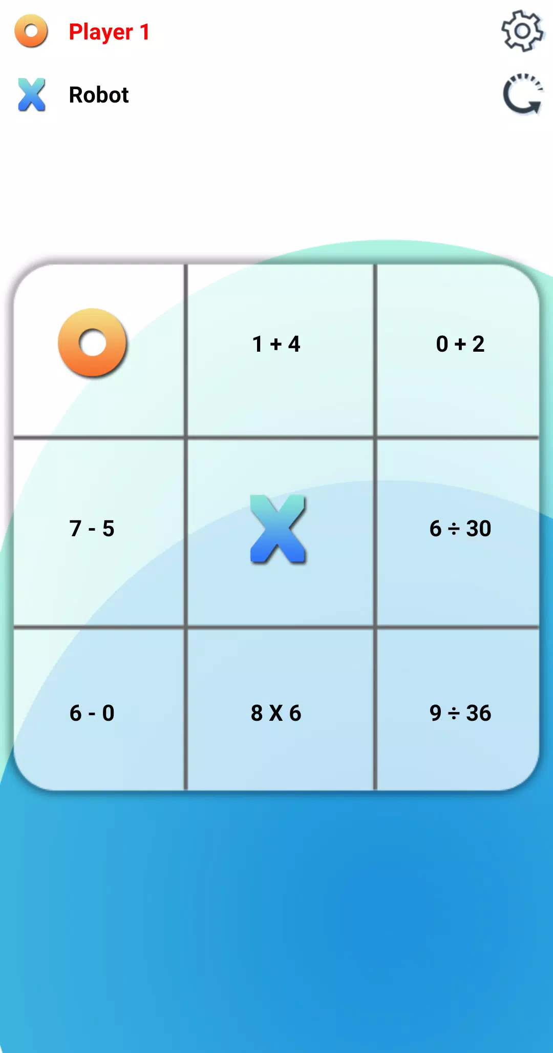 Tic Tac Toe: A Math Game應用截圖第1張