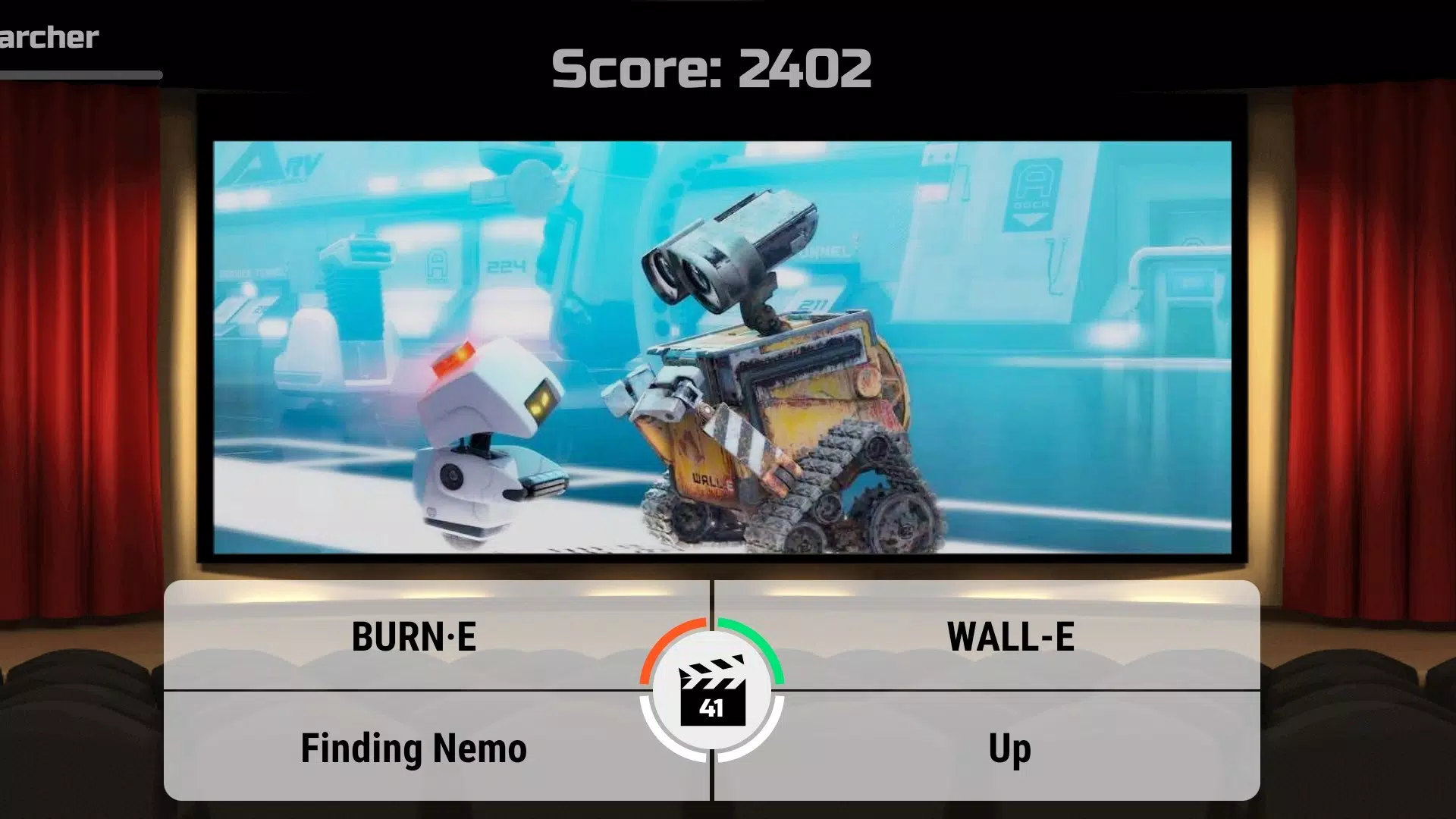 Schermata Guess the movie trivia 2