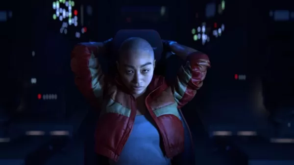 Intergalactic protagonist chilling