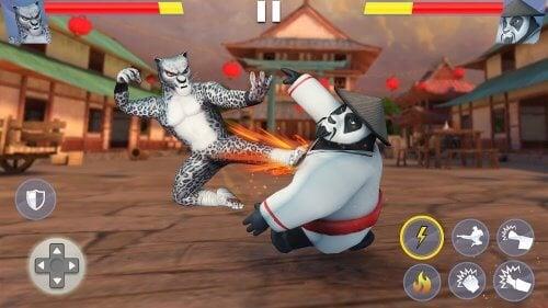 Kung Fu Animal: Fighting Games應用截圖第2張