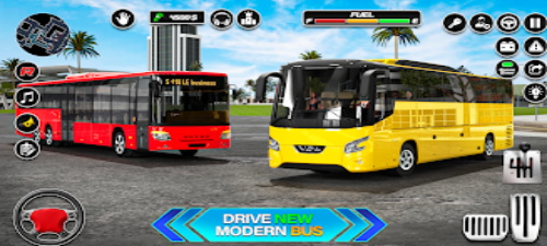 City Bus Driver - Bus Games 3D Captura de pantalla 1