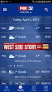 FOX 32 Chicago: Weather ภาพหน้าจอ 2