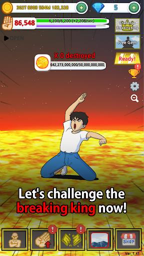 Tap Tap Breaking: Break Everything Clicker Game স্ক্রিনশট 1