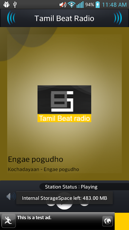 Tamil Beat Radio Screenshot 0