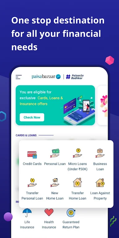 CreditScore, CreditCard, Loans Captura de pantalla 0