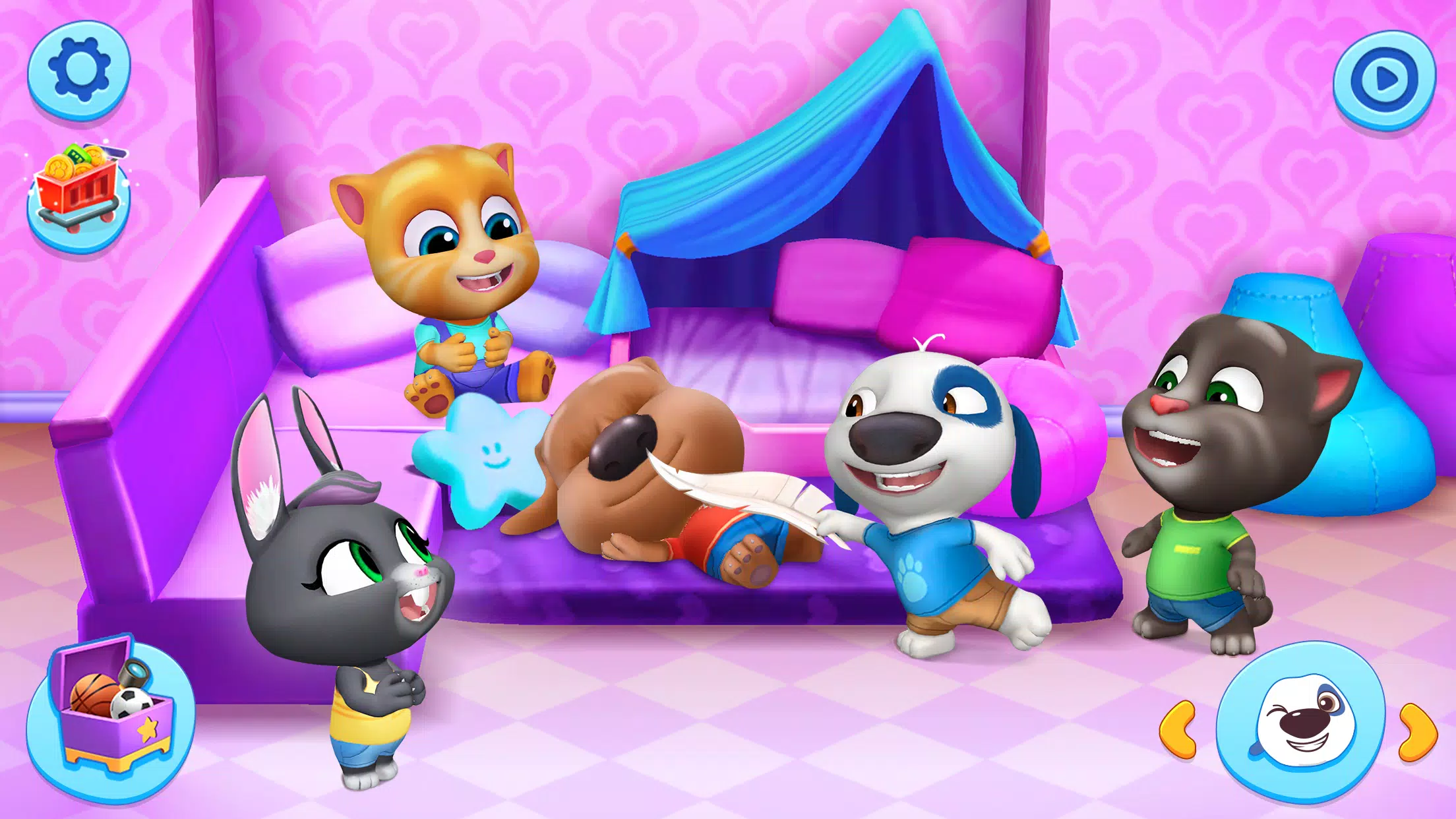 My Talking Tom Friends Скриншот 3