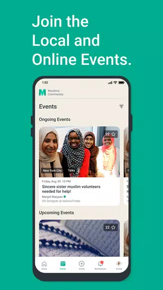Muslims: Events & Discussions Screenshot 2
