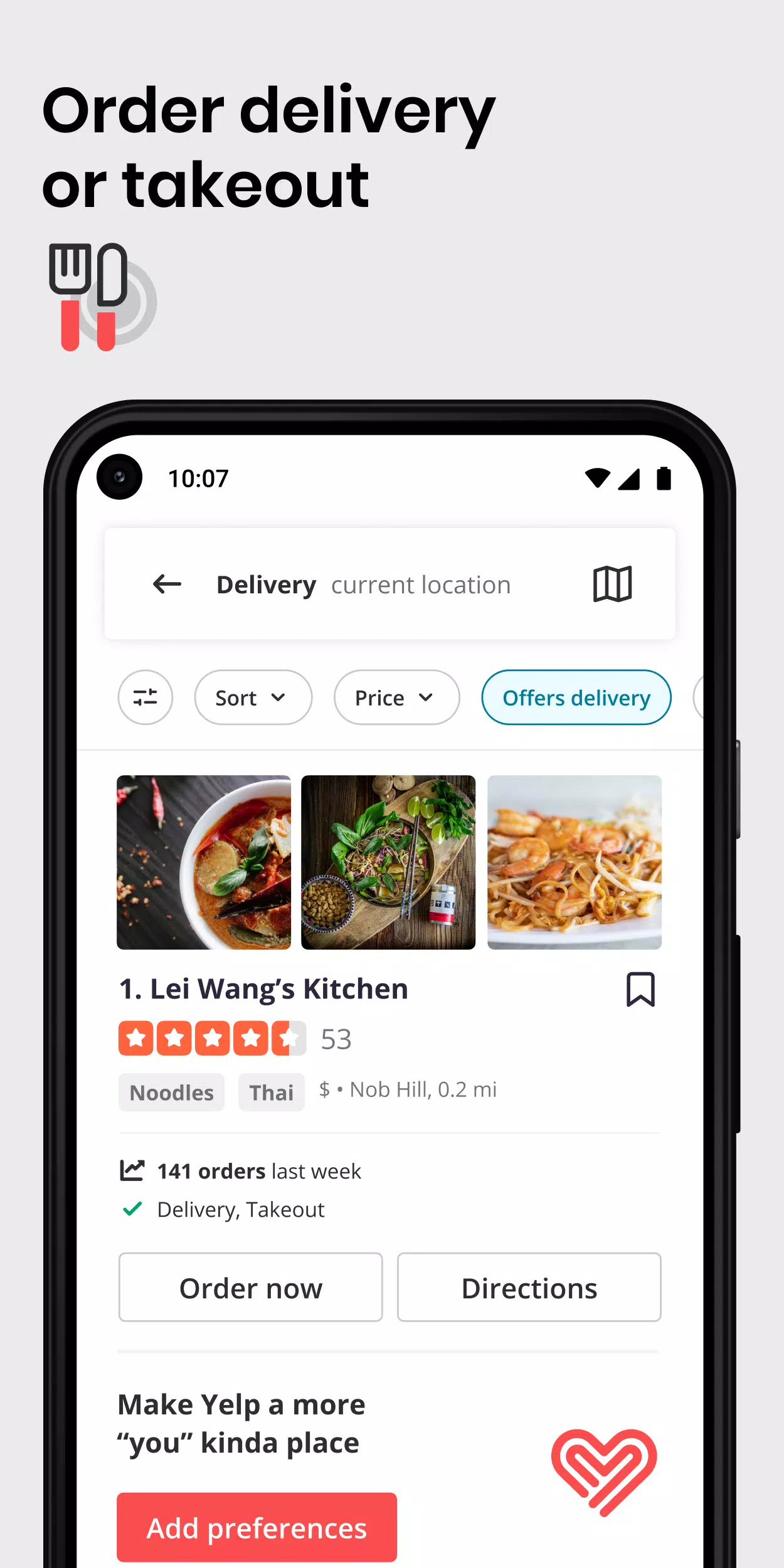 Yelp Tangkapan skrin 2