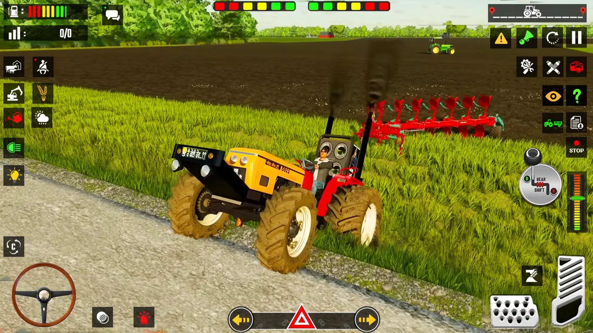 Farming Tractor Game 2023 3D Screenshot 1