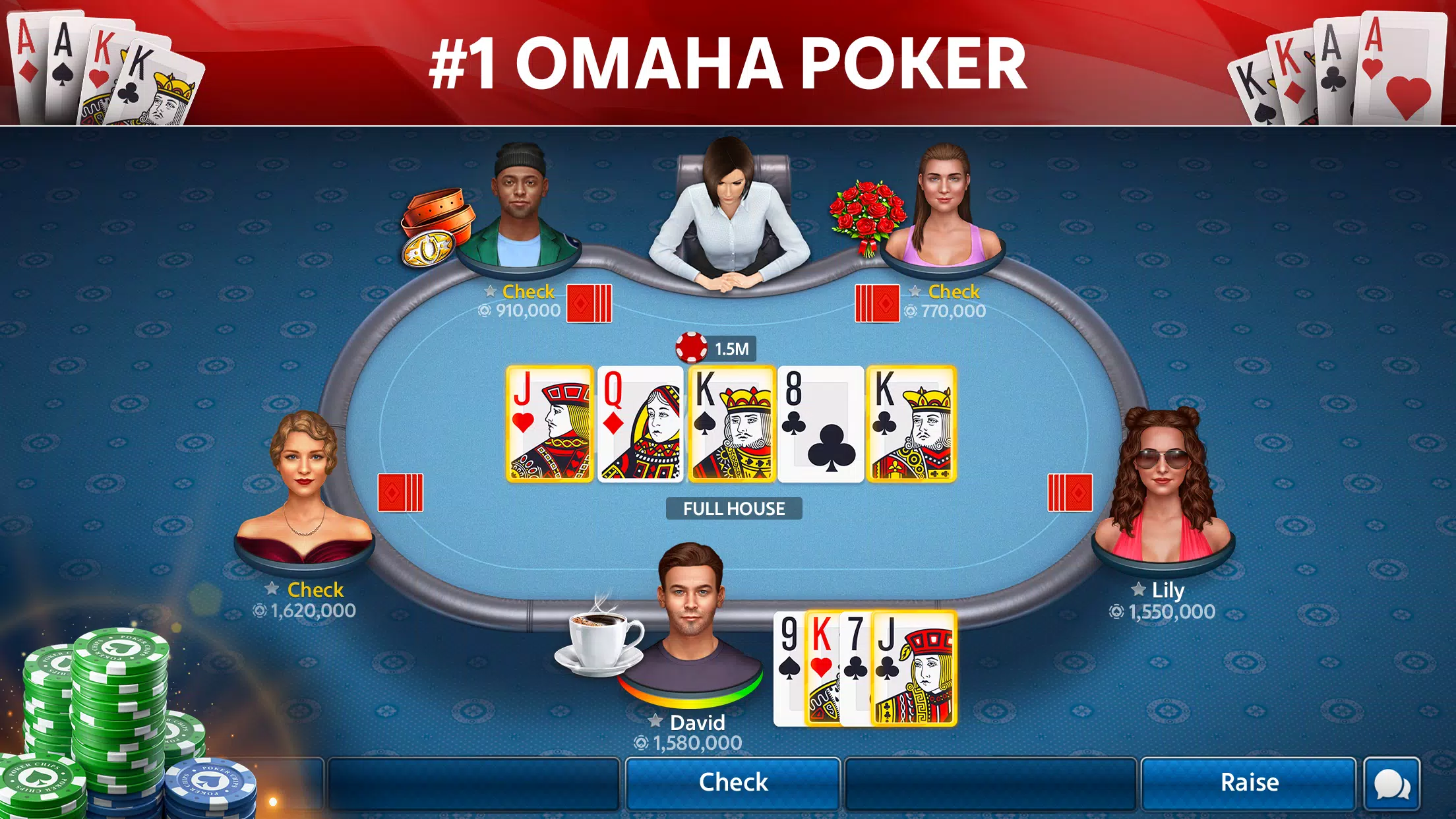 Omaha Poker應用截圖第0張