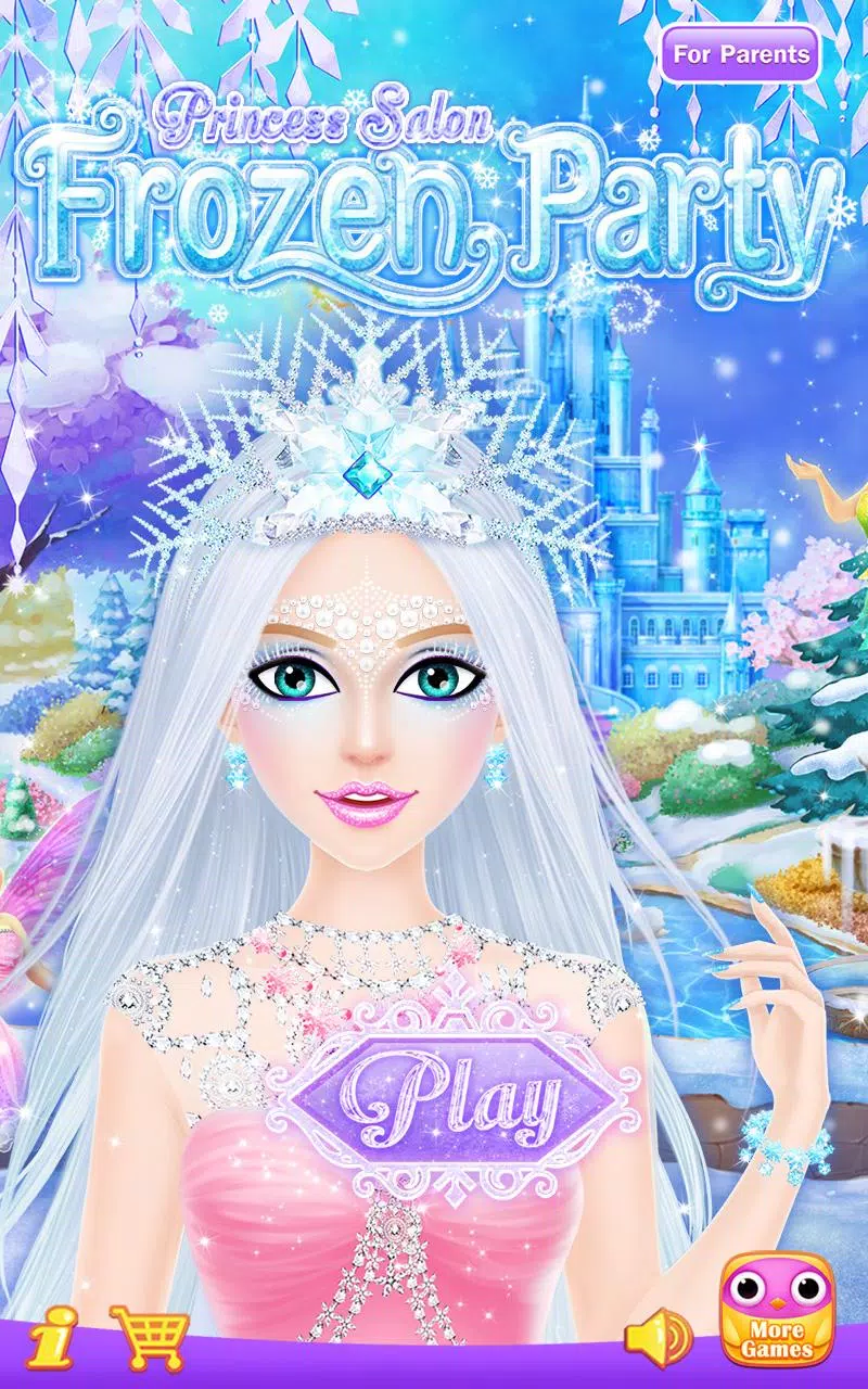 Princess Salon: Frozen Party应用截图第0张