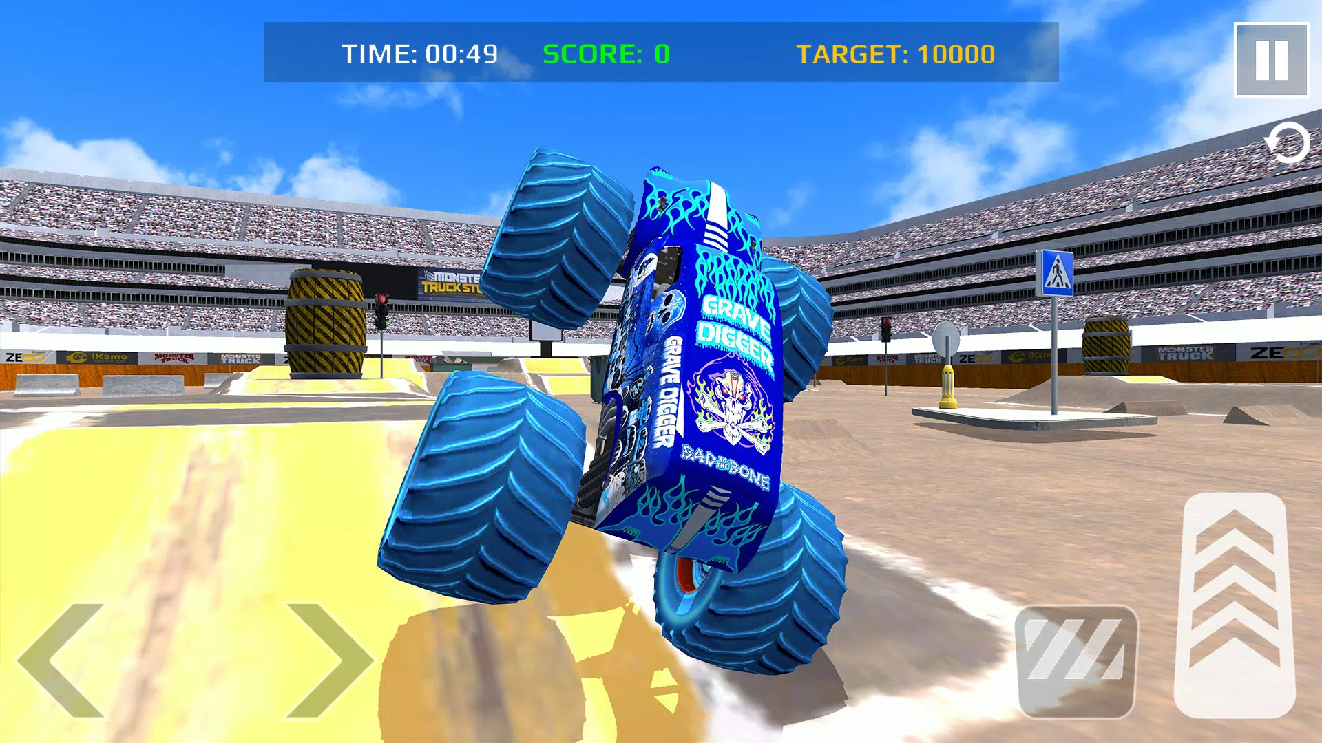 Car Games: Monster Truck Stunt應用截圖第2張