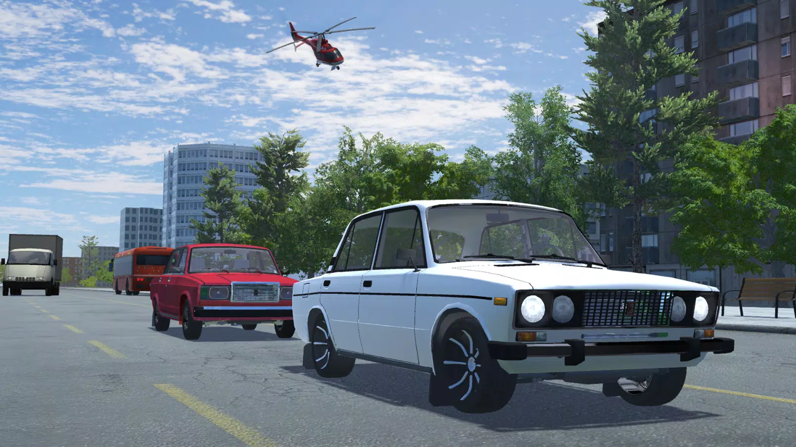 Russian Car Lada 3D Screenshot 2